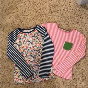 Lot of 2 Mini Boden tops SZ 7/8 EUC
